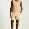 Tanktop i bomullsmesh