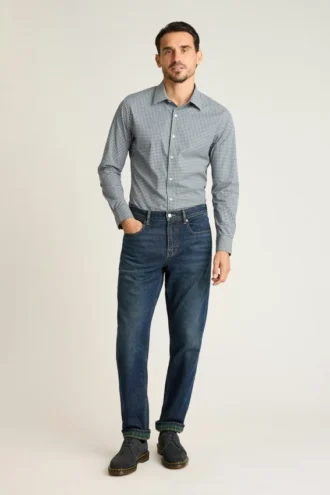 Tech Button Down skjorta med knappar