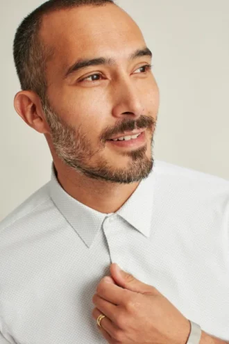 Tech Button Down skjorta med knappar