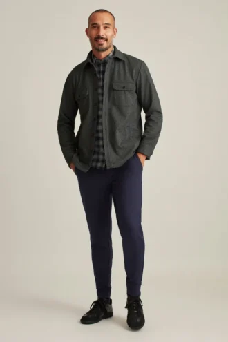 Tjock flanellskjorta