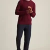 Tjock tröja med fröstickning