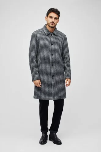 Trenchcoat i italiensk ull