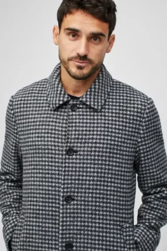 Trenchcoat i italiensk ull