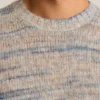Tröja i alpaca-blandning med space-dye-effekt