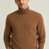 Turtleneck i yakblandning