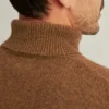 Turtleneck i yakblandning