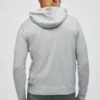 Tvättbar hoodie i bomull och kashmir Tvättbar hoodie i bomull och kashmir