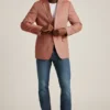 Unconstructed italiensk blazer