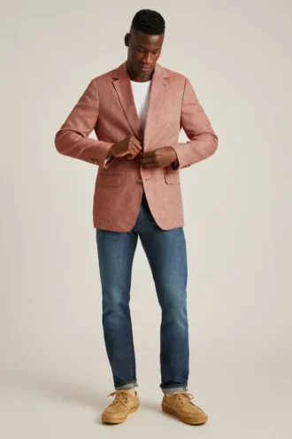 Unconstructed italiensk blazer