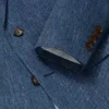 Unconstructed italiensk linneblazer