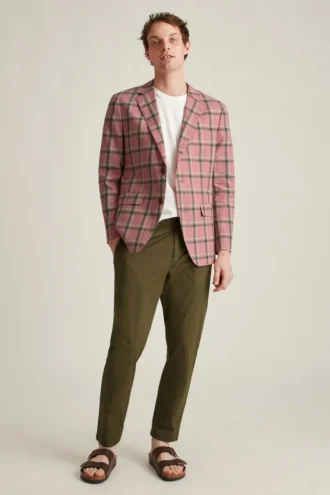 Unconstructed linneblazer