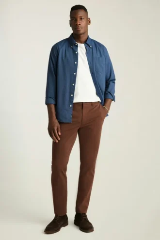 Upptäck en avslappnad stil med Bonobos Stretch Mens Chinos 2.0