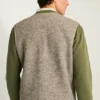 Väst i italiensk ullfleece Väst i italiensk ullfleece
