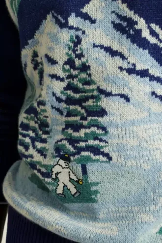 Yeti or Not-tröja med rund hals